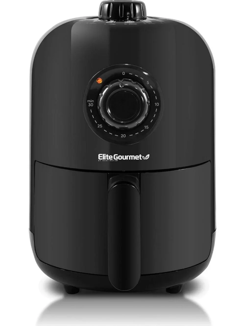 Compact Oil-Less Personal Air Fryer | 1000W Healthy Cooker with Timer & Temp